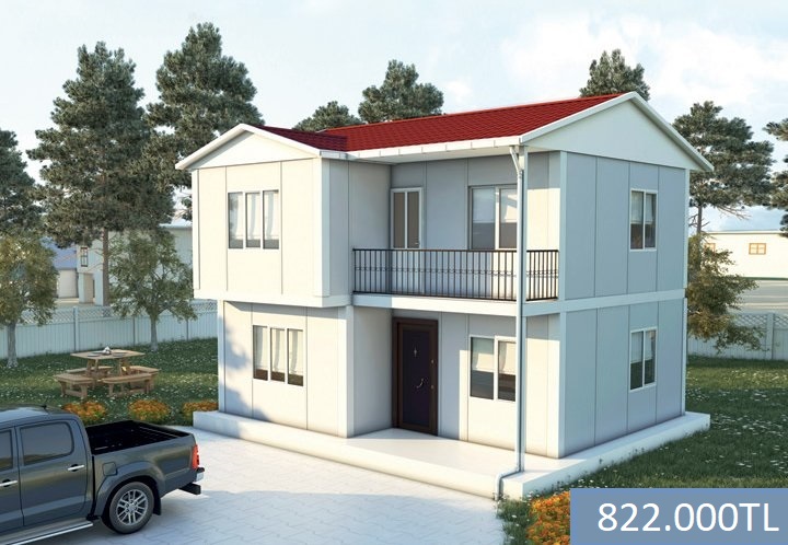 82 metre kare Çift Katlı