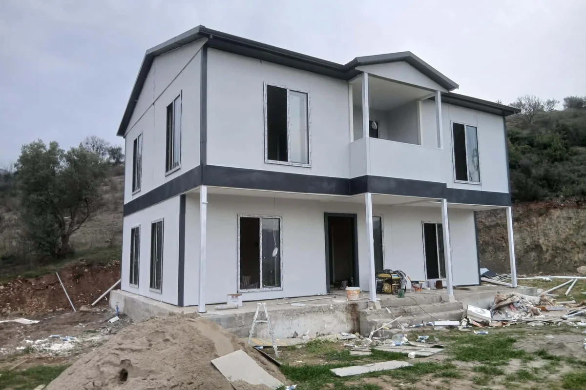 Çift Katlı Prefabrik Ev - Görsel 38