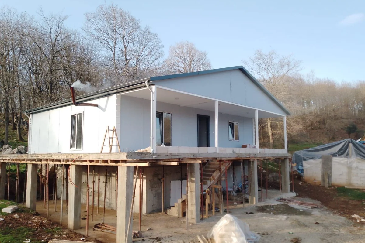 Çift Katlı Prefabrik Ev - Görsel 83