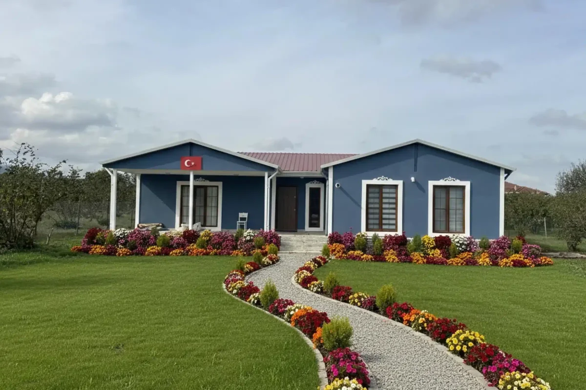 Tek Katlı Prefabrik Ev - Görsel 12