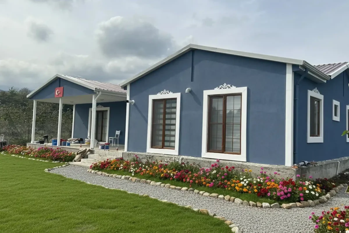 Tek Katlı Prefabrik Ev - Görsel 13