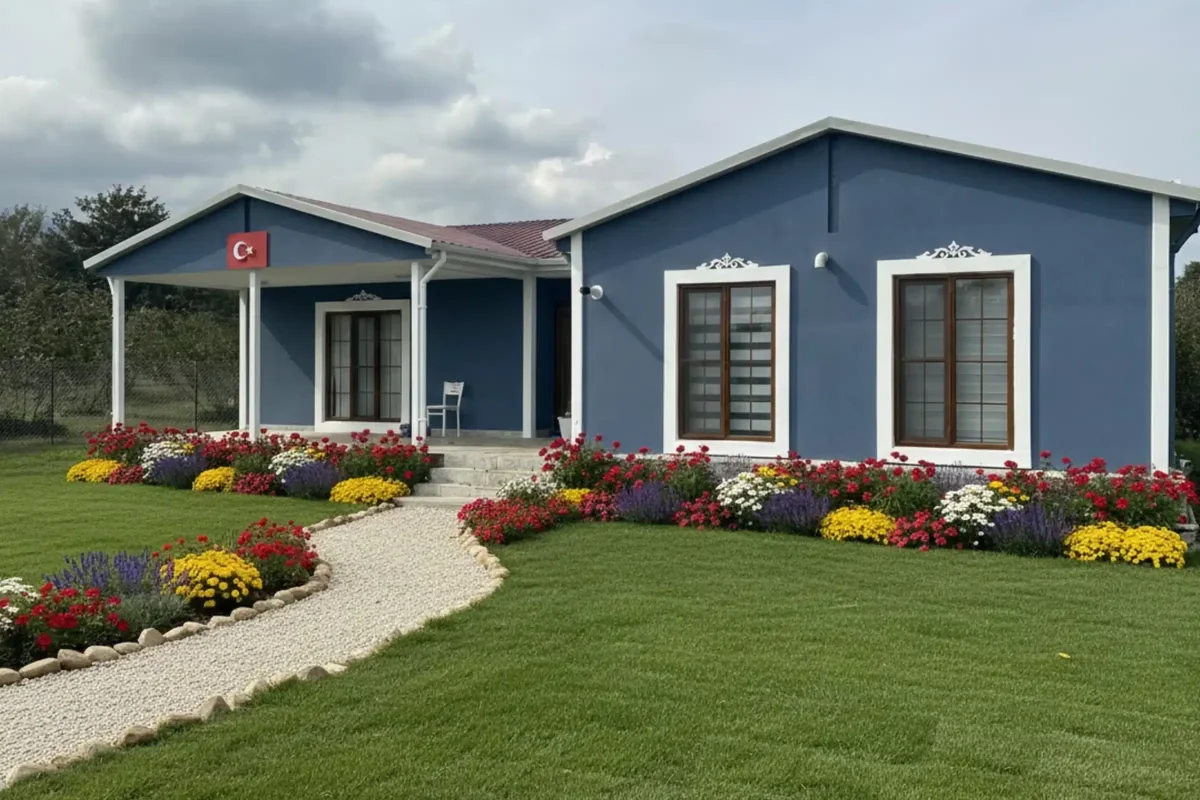 Tek Katlı Prefabrik Ev - Görsel 14