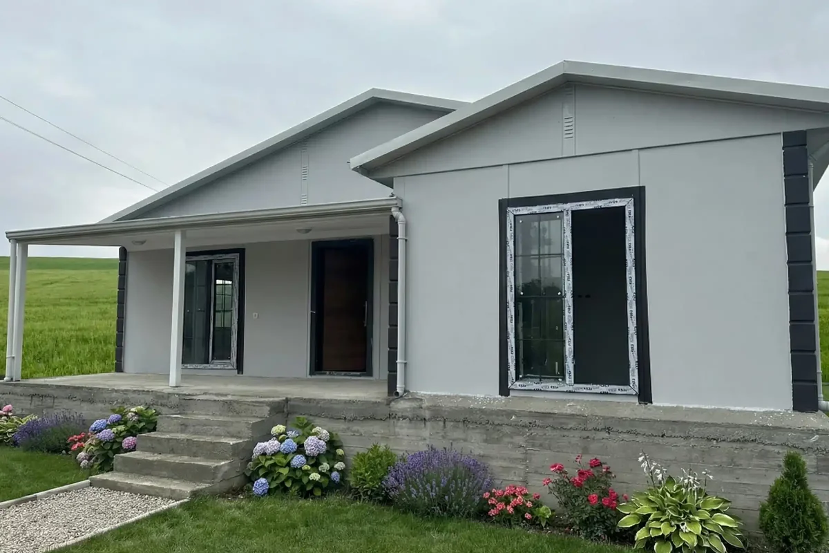 Tek Katlı Prefabrik Ev - Görsel 17