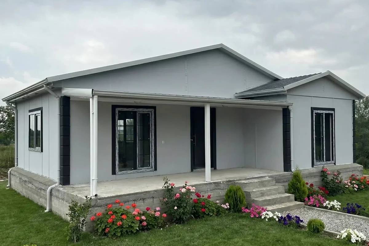 Tek Katlı Prefabrik Ev - Görsel 18