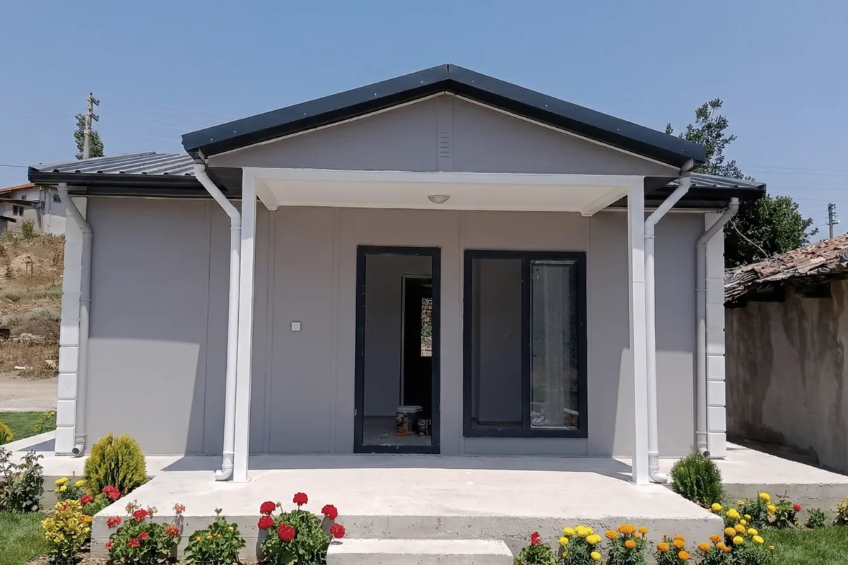 Tek Katlı Prefabrik Ev - Görsel 48