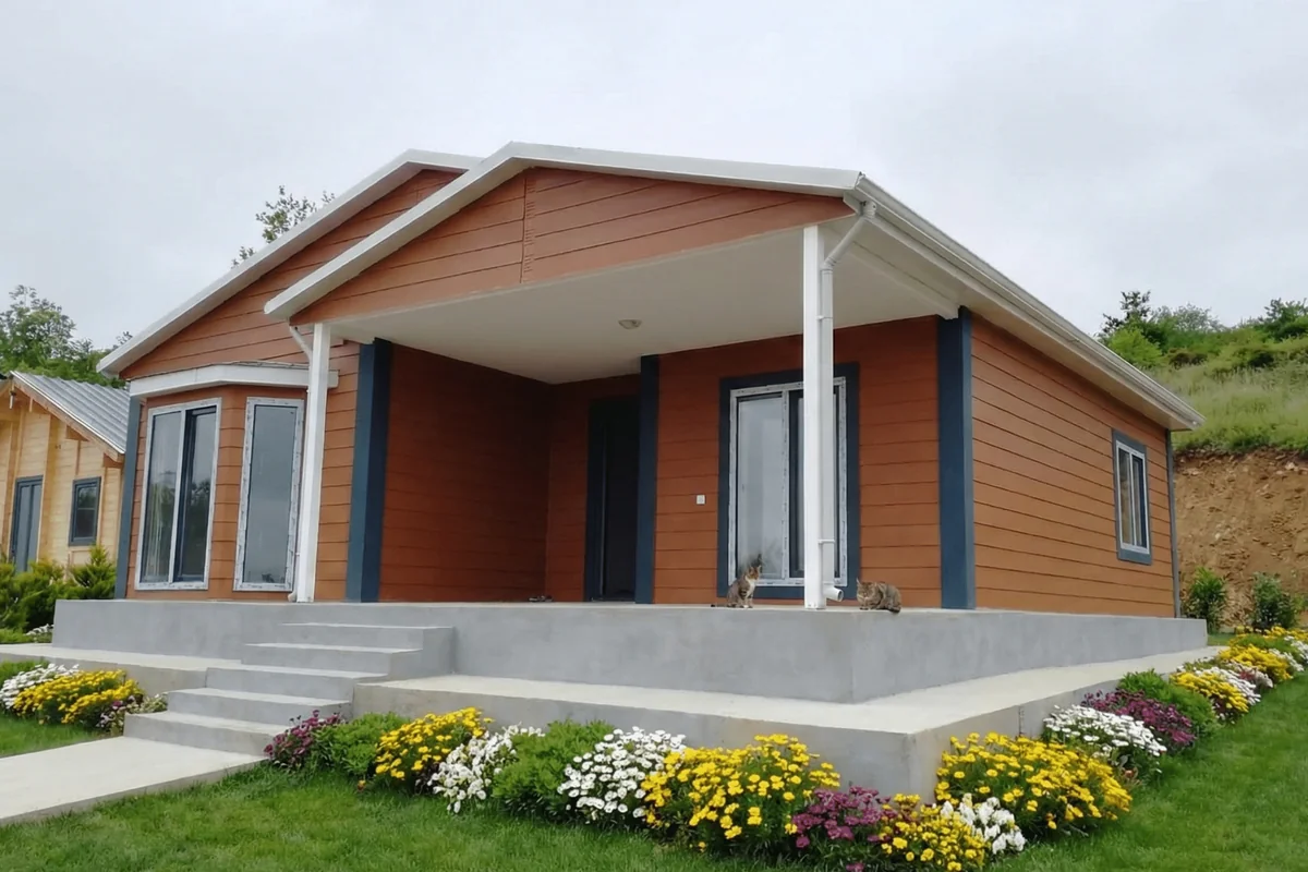 Tek Katlı Prefabrik Ev - Görsel 56