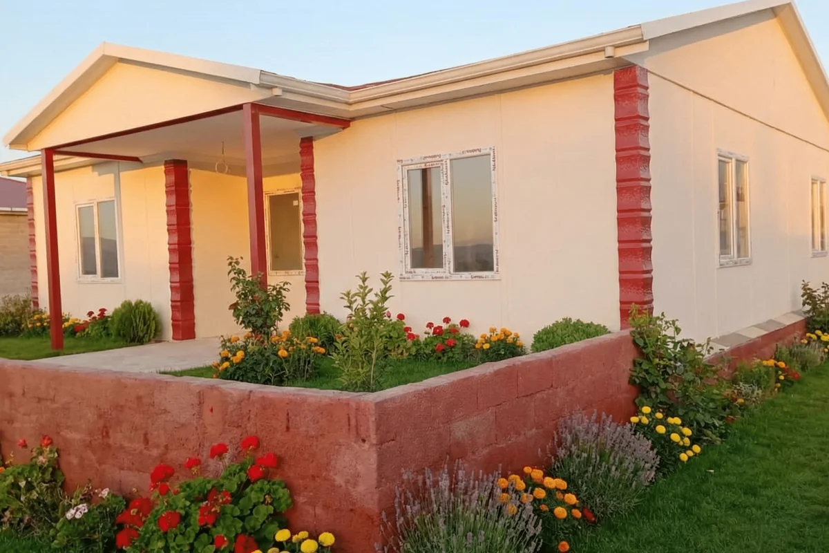 Tek Katlı Prefabrik Ev - Görsel 71