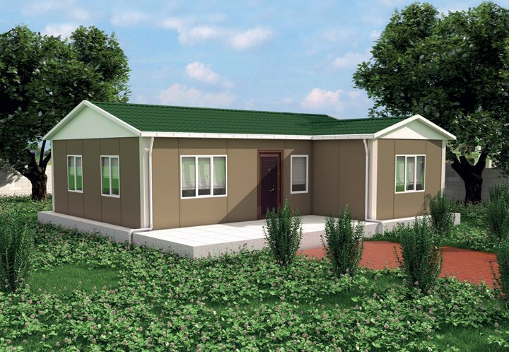 2+1 Tek Katlı Prefabrik Ev 75 m2